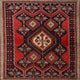 Ahgly Company Indoor Square Traditional Area Rugs, 3' Square