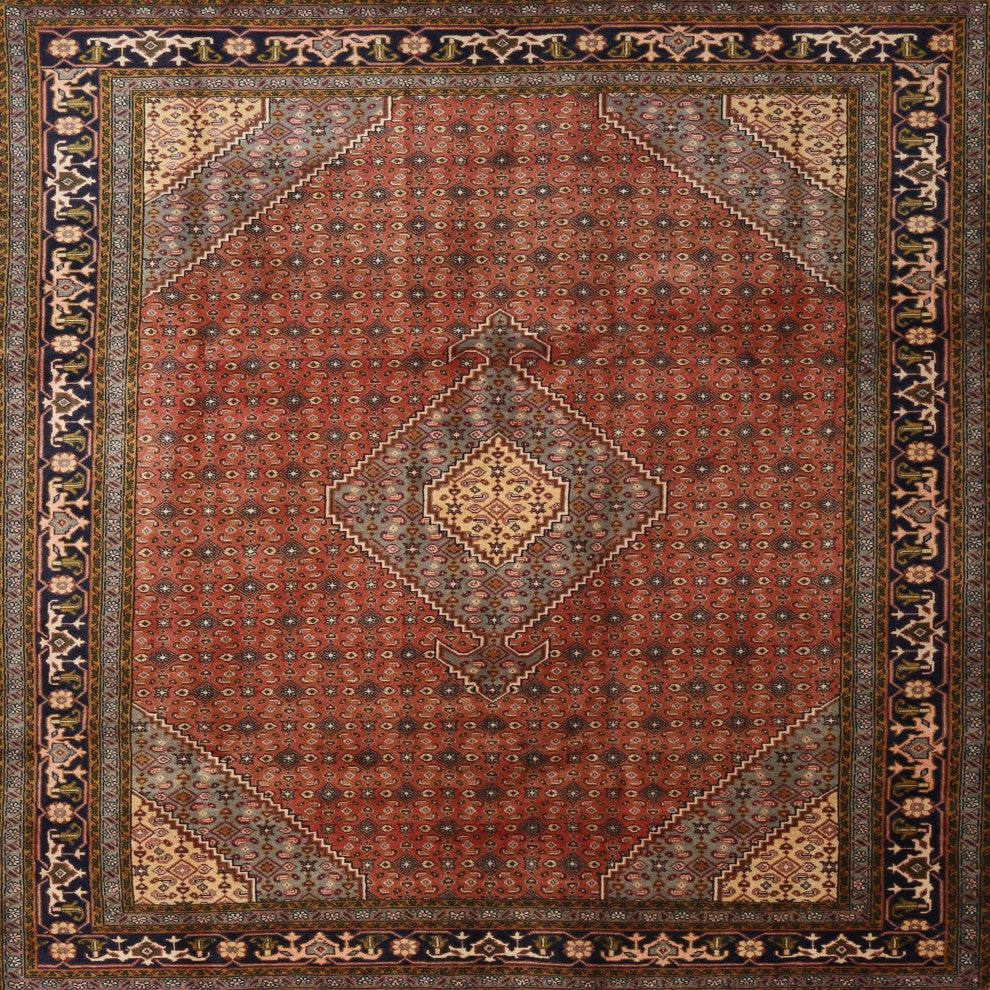 Ahgly Company Indoor Square Traditional Area Rugs, 8' Square