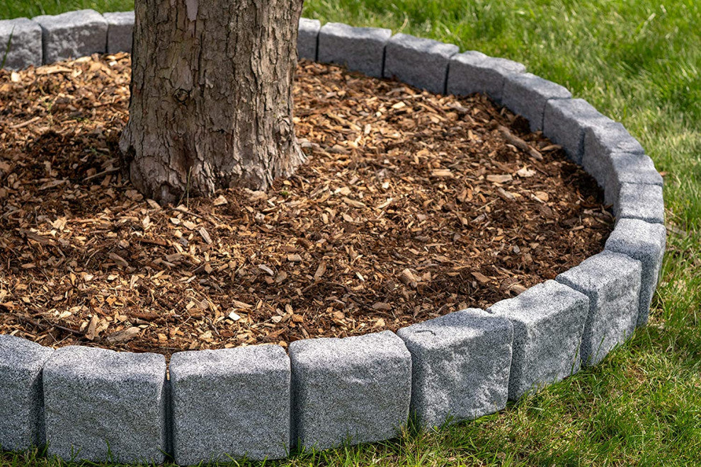 True Form Plastic Flex-Wall Landscape Edging, Greystone