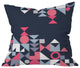The Old Art Studio Modern Geometric 32 Throw Pillow