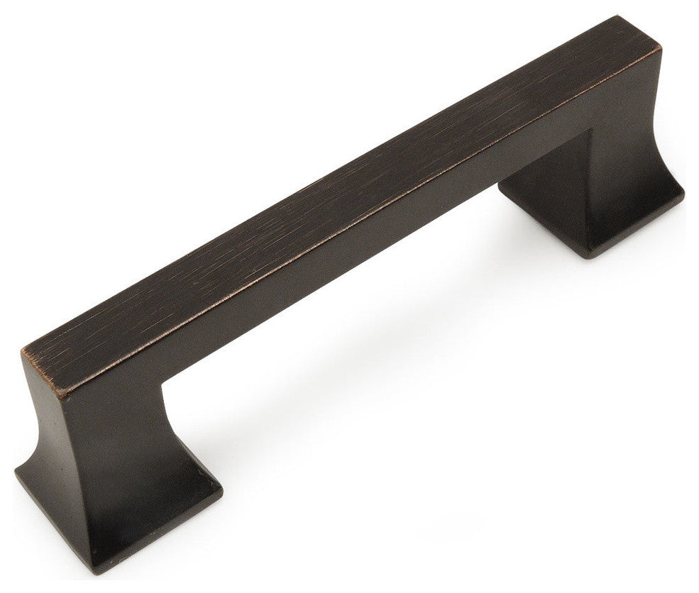 Cosmas 10556ORB Oil Rubbed Bronze 3"� and 3-3/4"� CTC Cabinet Pull, 5-PACK