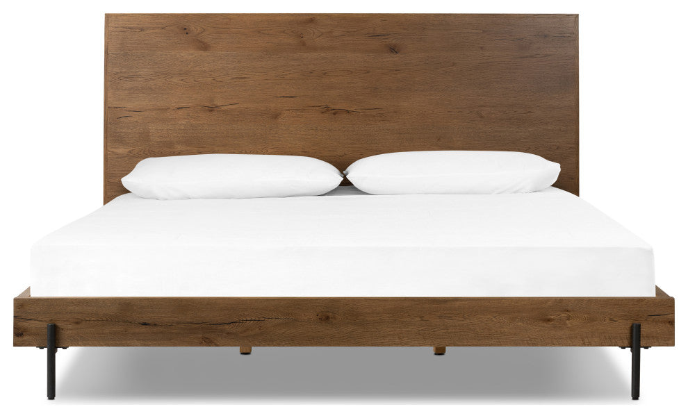 Eaton Bed-Amber Oak Resin- King