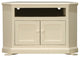 Eagle Furniture 42" Coastal, Corner Entertainment Console, Bright White