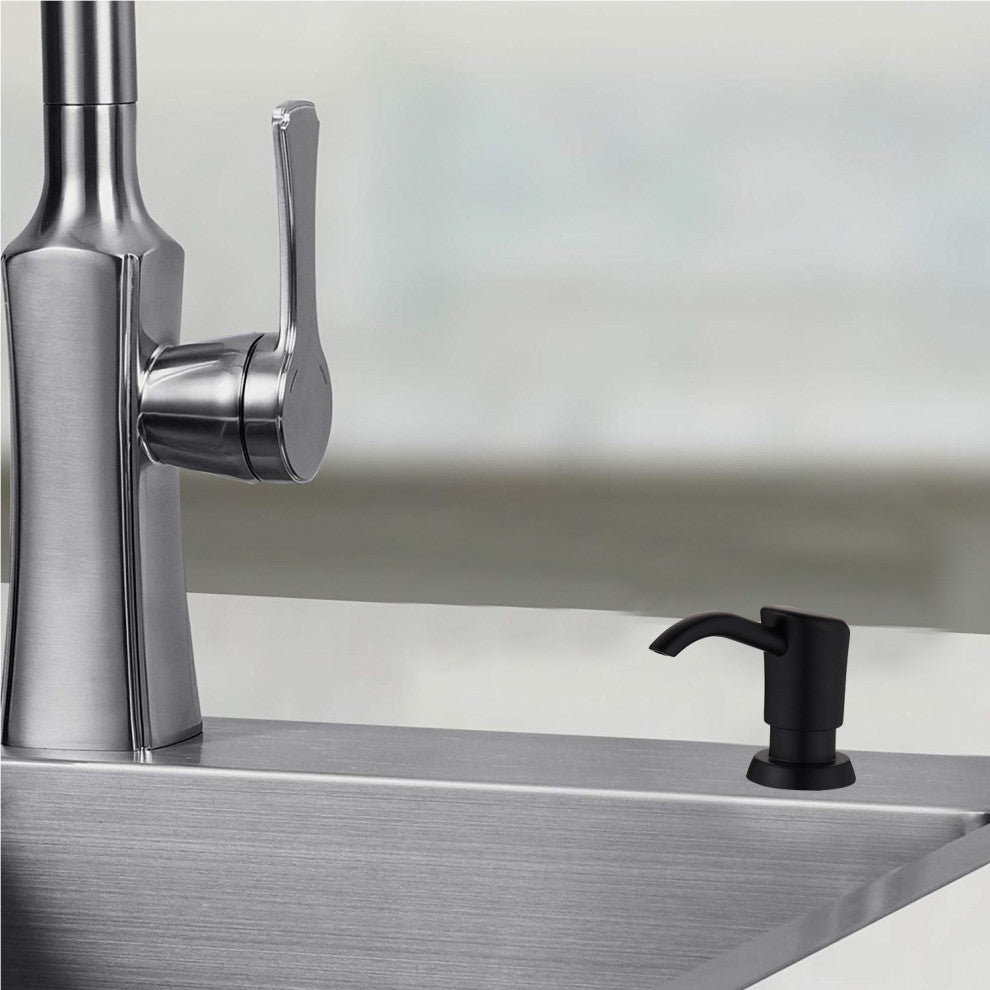 Soap Dispenser for Kitchen Sink Matte Black