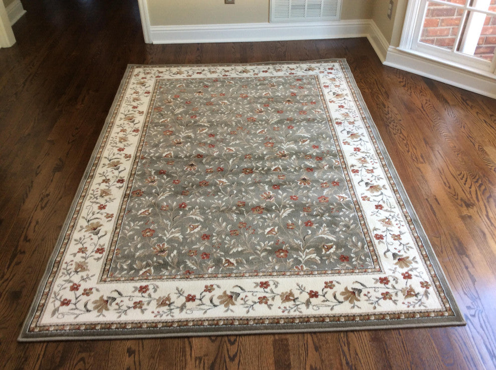 Radici Como 1593 Rug, Sage, 7'9" X 11'0"
