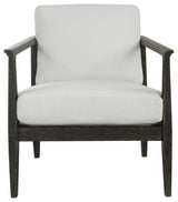 Uttermost 23696 Brunei White Accent Chair