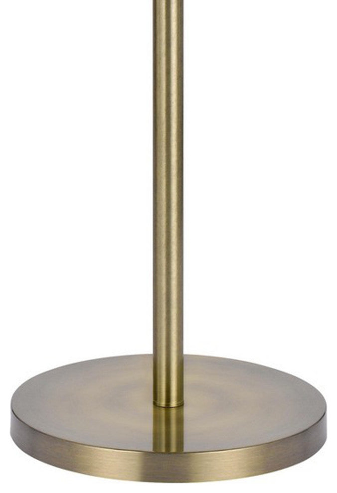 Benzara BM280520 66" Adjustable Arc Floor Lamp, Dome Shade, Dark Bronze