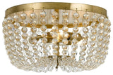 Crystorama 600-Ga Rylee 3 Light Ceiling Mount