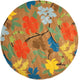 Safavieh Soho Soh737A Floral Rug, Brown/Multi, 8'0"x8'0" Round