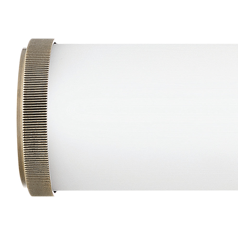 Hinkley Femi 22.5" Large LED Bath Vanity Light Lacquered Brass+Etched Opal Glass