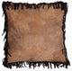 Tobacco Fringe Extra Euro Sham