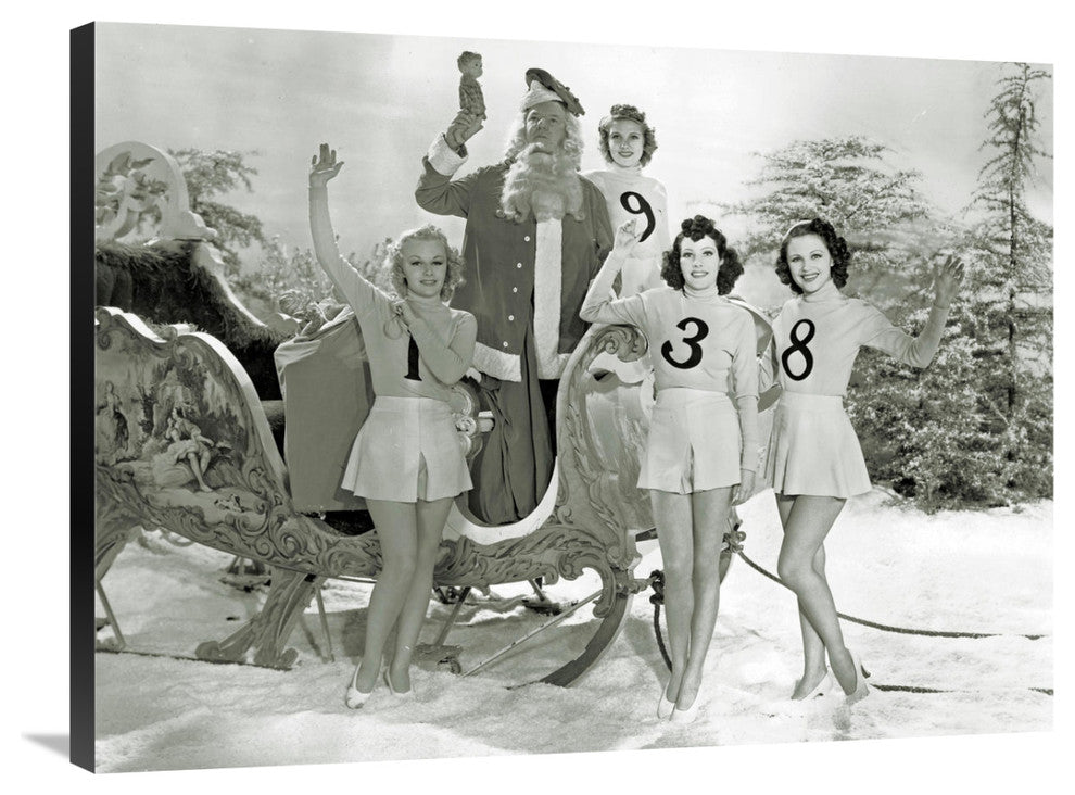 "Happy New Year 1938 - W.C. Fields" Canvas by Hollywood Photo Archive, 36x27"