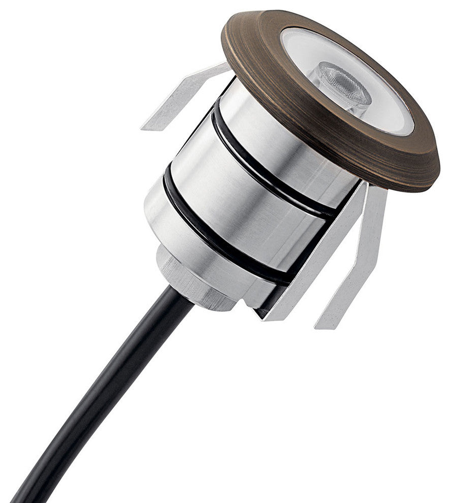 12V Mini All-Purpose Recessed Light, Centennial Brass, 100 Lumens/3000k