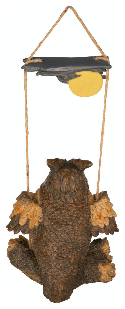 Howie the Hoot Owl Swinging Sculpture