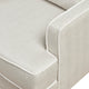 Madison Park Signtuare Collin Arm Chair, Cream