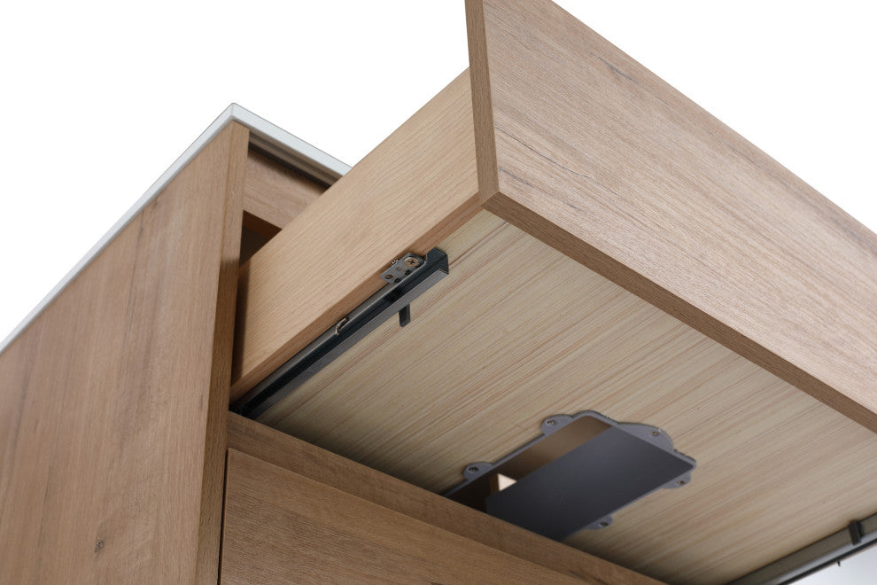 24" Sink Vanity, Plywood, Smc Top, No Faucet