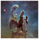 "2014 Hubble WFC3/UVIS Image of M16 - Pillars of Creation" Paper Art, 42"x42"