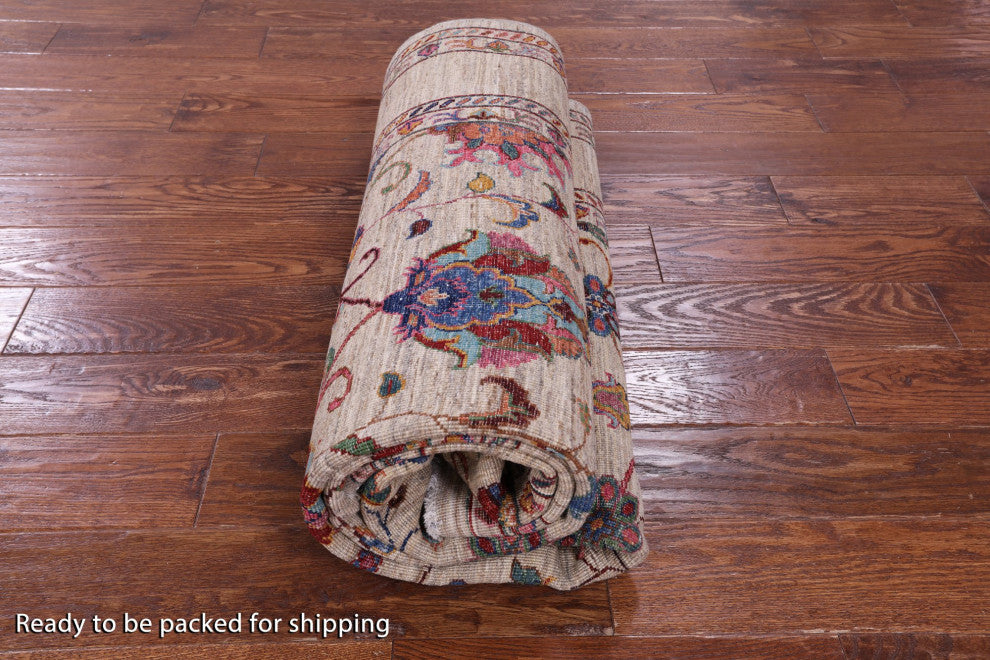 Persian Tabriz Hand Knotted Wool Rug 5' 6" X 8' 3" Q11100