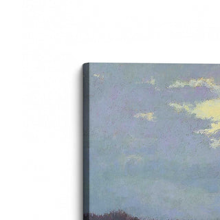 "Lemonade Skies" - A Serene Twilight Canvas Art Print