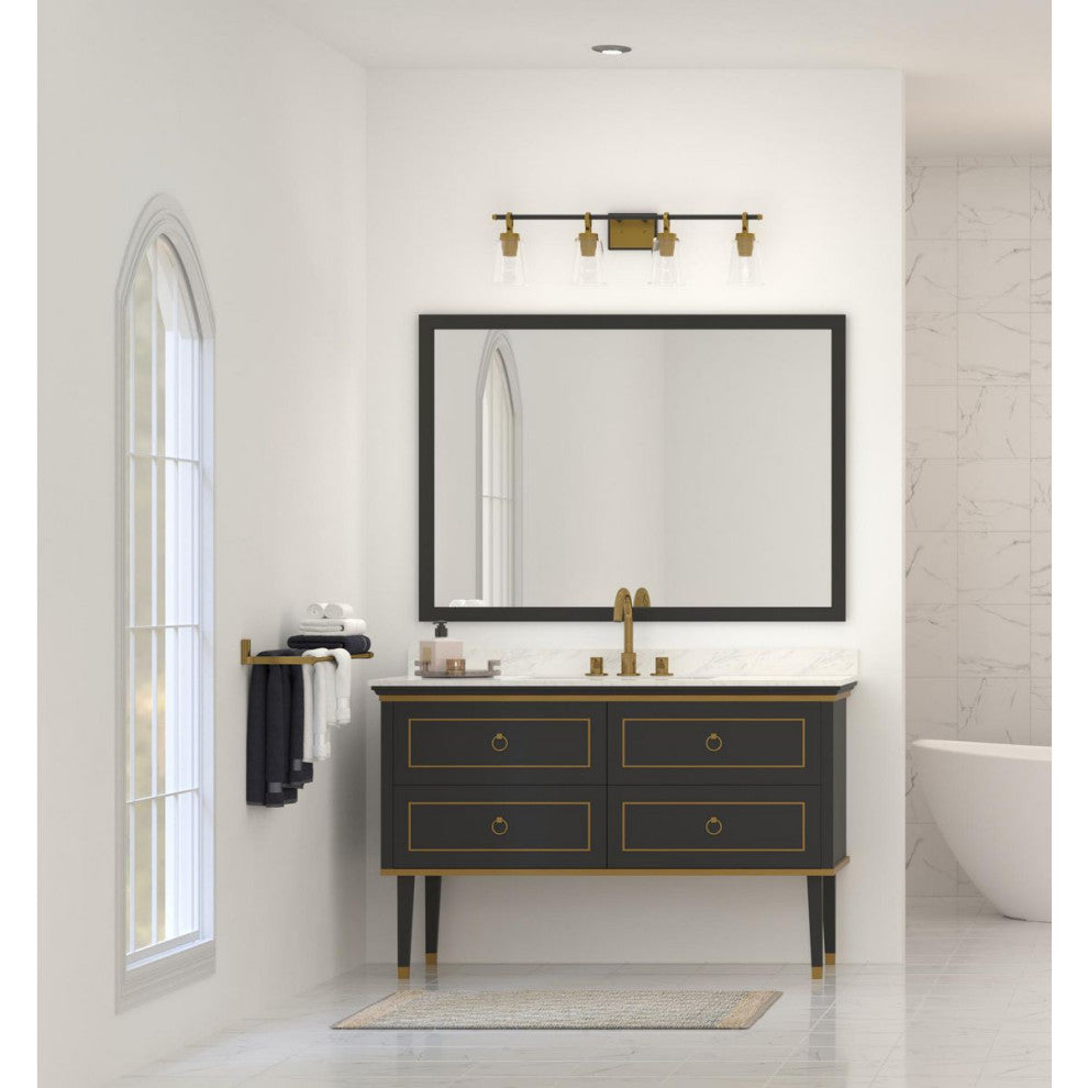 Cassell Collection Bath and Vanity Light, Vintage Brass