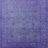 Ahgly Company Indoor Square Mid-Century Modern Area Rugs, 3' Square