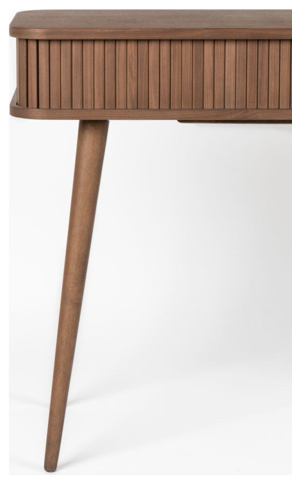 Walnut Wooden Console Table | Zuiver Barbier