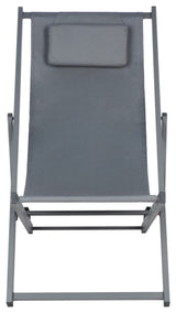 Safavieh Outdoor Camlin Set of 2 Sling Chairs Grey