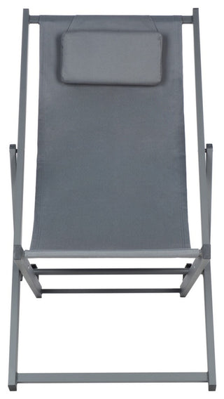 Safavieh Outdoor Camlin Set of 2 Sling Chairs Grey