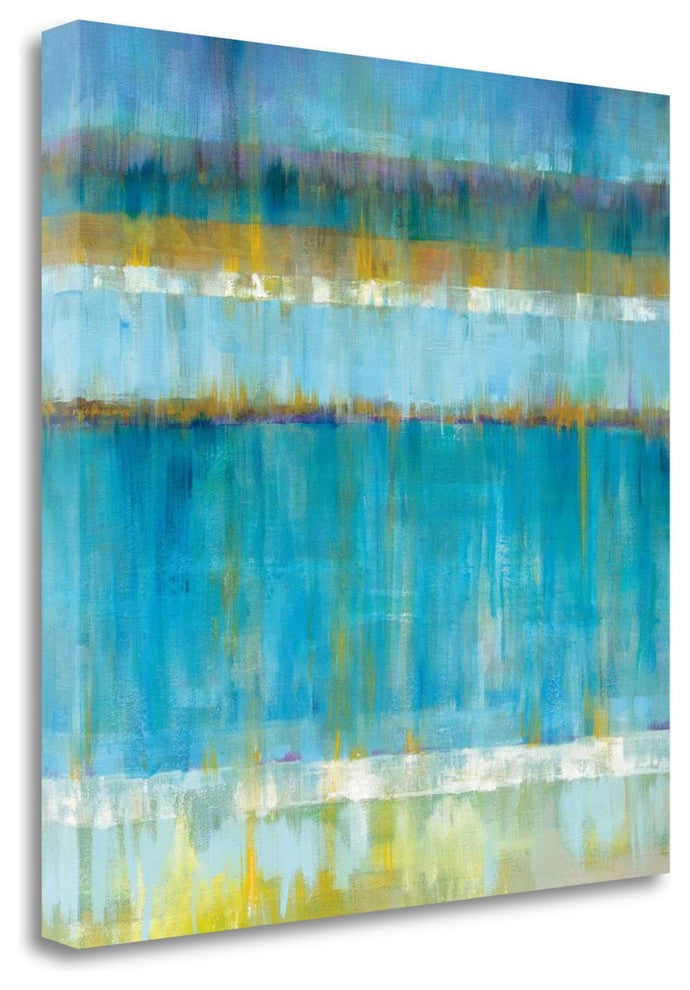 "Abstract Stripes" By Danhui Nai, Giclee Print on Gallery Wrap Canvas