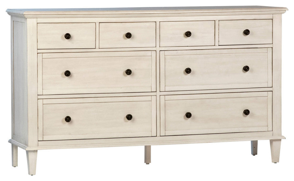 White Washed Zurich Dresser