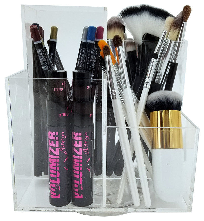 OnDisplay Sky Rotating Acrylic Cosmetic/Makeup Organizer Tray