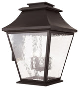 Livex Lighting Hathaway 6 Light Bronze Outdoor Wall Lantern