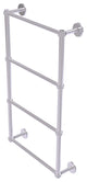 Prestige Skyline 4 Tier 30" Ladder Towel Bar, Dotted Detail, Satin Chrome