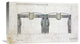 "Design For An Exhibition" Canvas Giclee by Charles Rennie Mackintosh, 22"x13"