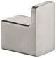 Stelios Bathroom Robe and Towel Hook, Brush Nickel