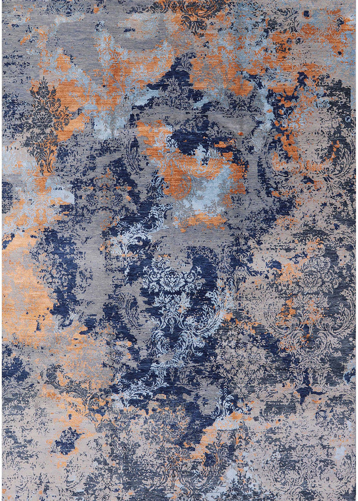 Ahgly Company Indoor Rectangle Mid-Century Modern Area Rugs, 7' x 10'