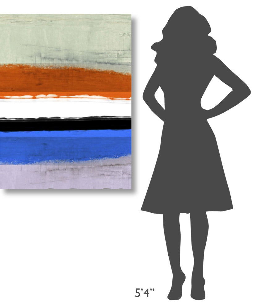 "Abstract Stripe Theme White And Black" Fine Art Print