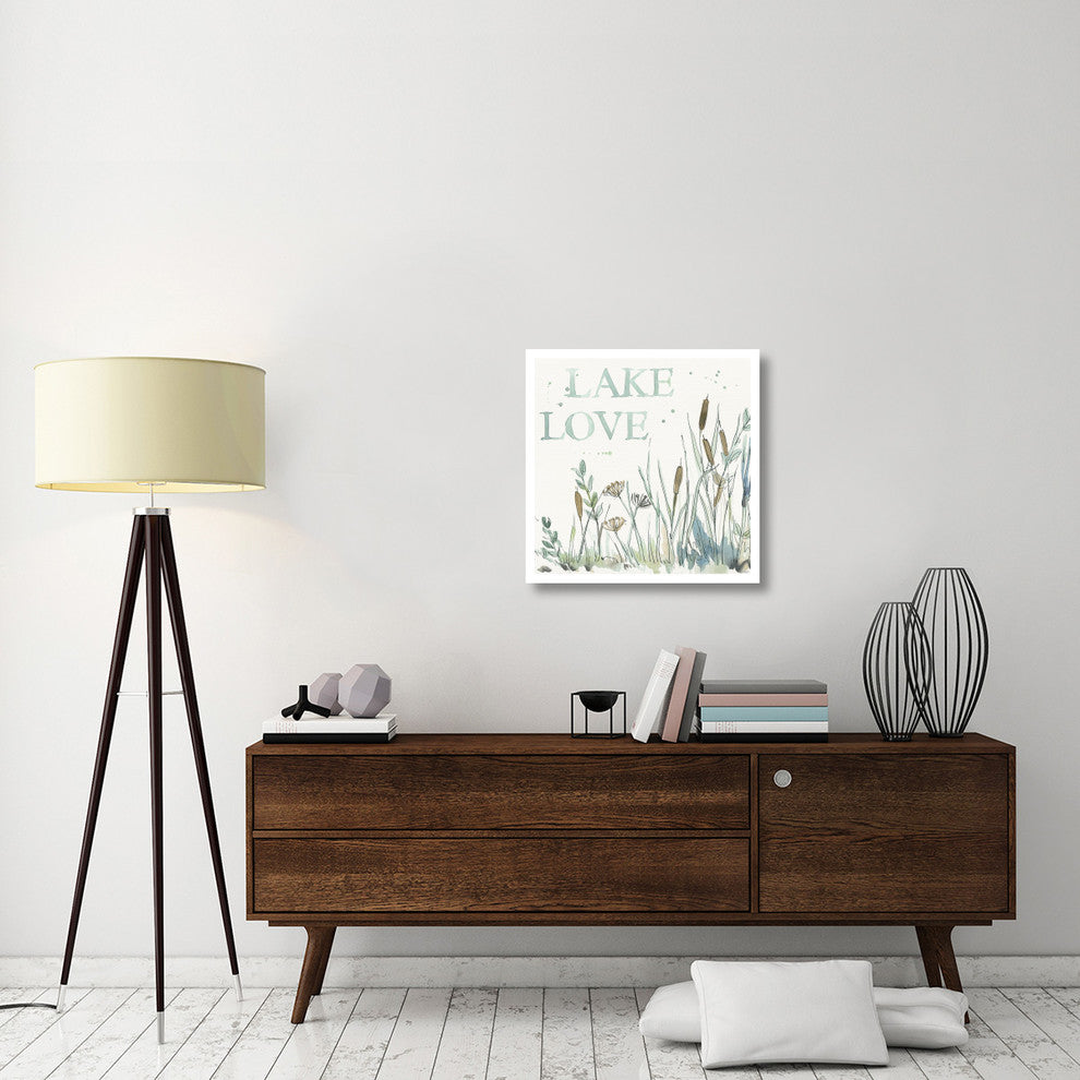 "Lakehouse VI" Digital Paper Print by Anne Tavoletti, 26"x26"