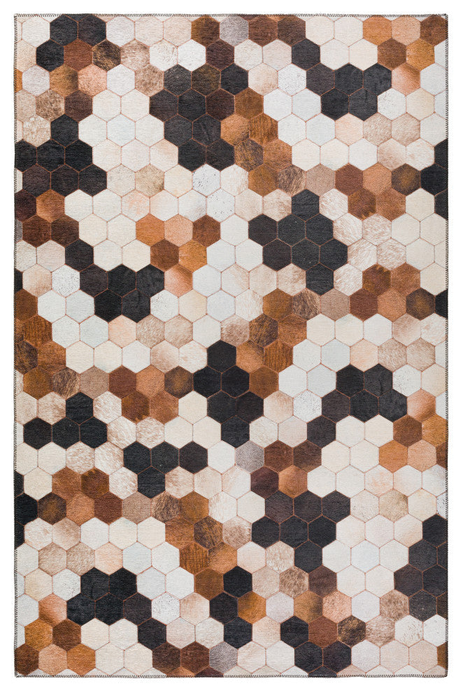 Indoor/Outdoor Stetson SS9 Canyon Machine Washable 5' x 7'6" Rug