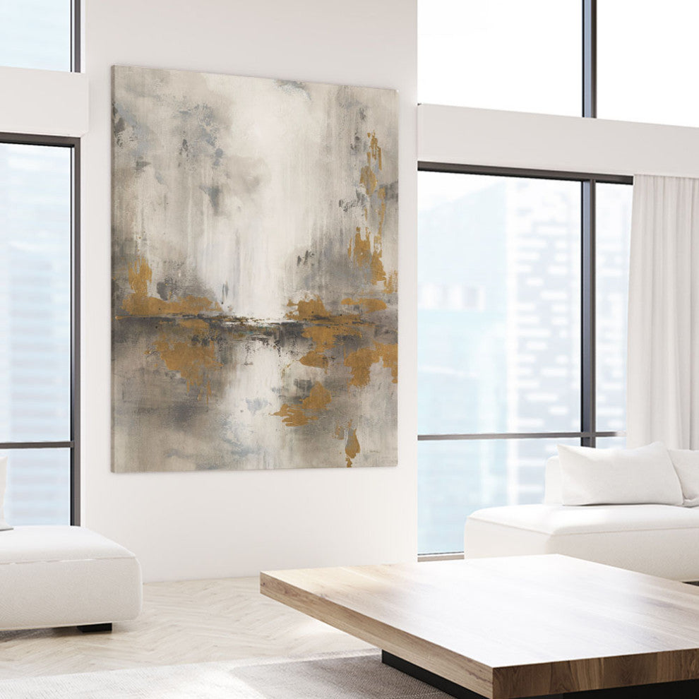 Misty Morning Light - 72 x 54 by Leah Rei