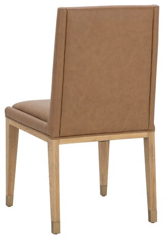 Kalla Dining Chair, Milliken Cognac, Set of 2