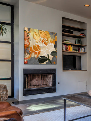 "Meadow Larks" Painting Print on Wrapped Canvas