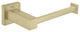 Cube Bathroom Tissue Holder KBA1502, Brush Gold