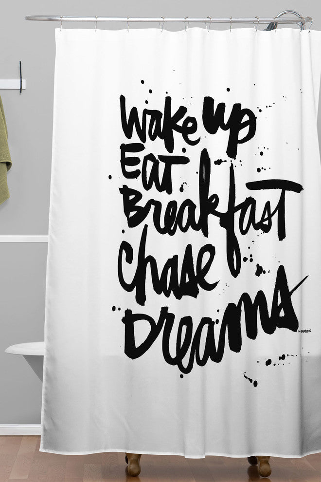 Deny Designs Kal Barteski Wake Up Shower Curtain