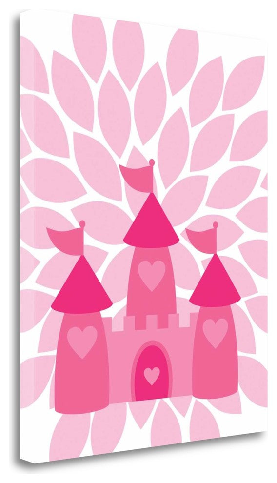 "Princess Castle" By Tamara Robinson, Giclee Print on Gallery Wrap Canvas