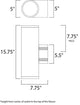 Lightray 2-Light Wall Sconce