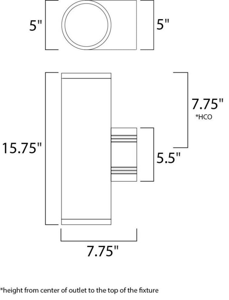 Lightray 2-Light Wall Sconce
