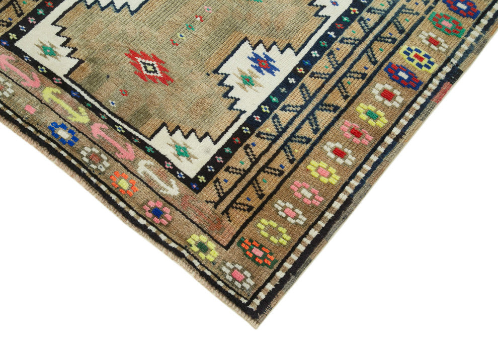 Rug N Carpet - Handmade Oriental 3' 1" x 12' 1" One-of-a-Kind Runner Rug