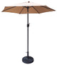 Davee 7.5' Market Umbrella With Stand/Base, Tan