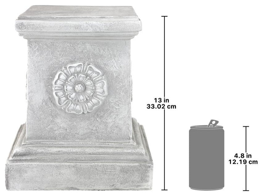 Design Toscano Large Rosette Plinth